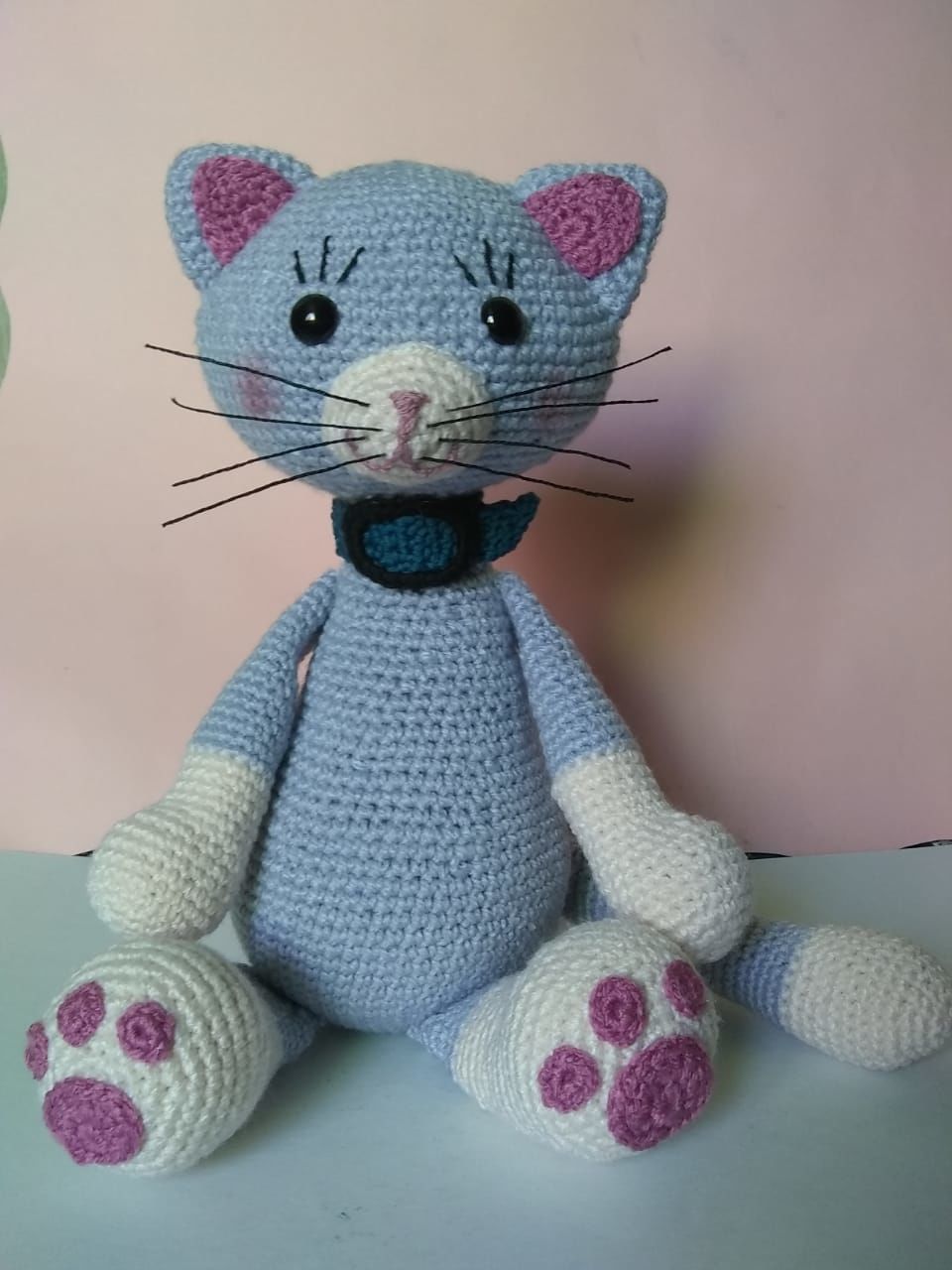 Customer photo review of Estambre Angelito, Marca Angelique, Madeja de 50g con 140m