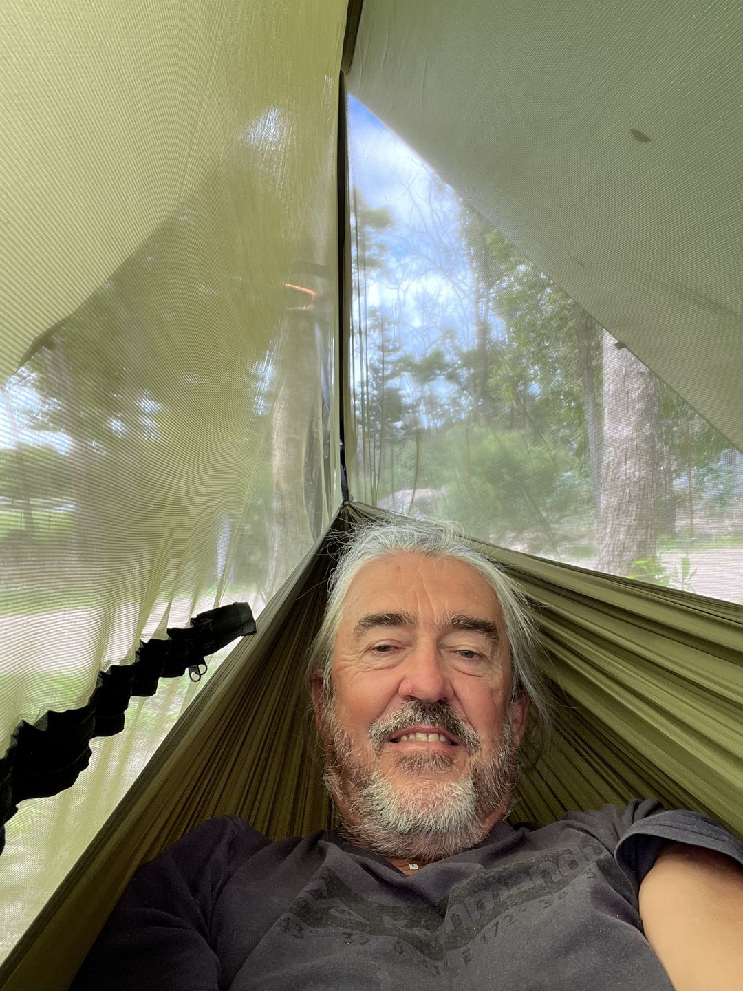 Customer photo review of Ultralight Hammock Set