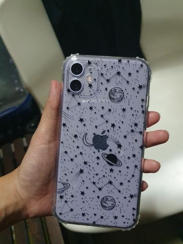 Customer photo review of Cute New Planet iPhone Case