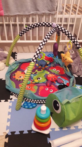 Customer photo review of INFANTINO™ - Tapis d'activité et d'éveil évolutif pour bébé