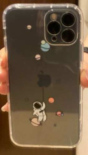 Customer photo review of Creative Astronaut Shockproof iPhone Case