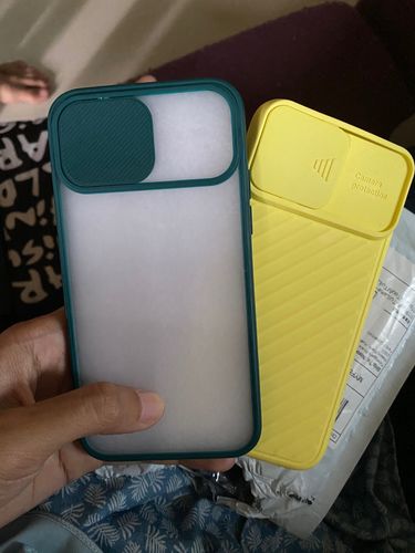 Customer photo review of Camera Shield Shockproof iPhone Case