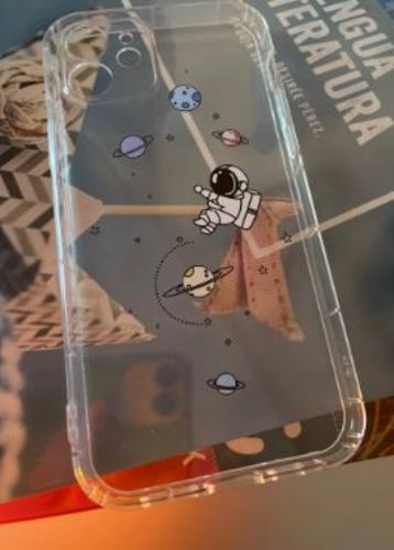 Customer photo review of Creative Astronaut Shockproof iPhone Case