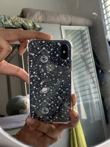 Customer photo review of Cute New Planet iPhone Case