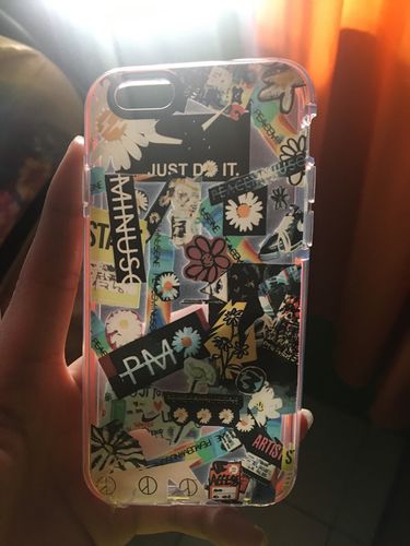 Customer photo review of Complex Design iPhone Case