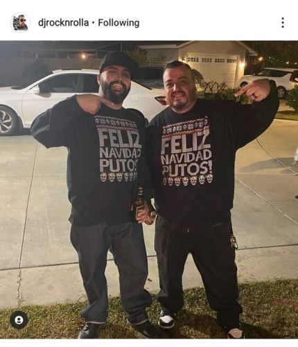Customer photo review of Feliz Navidad Putos OG Navidad Sweatshirt