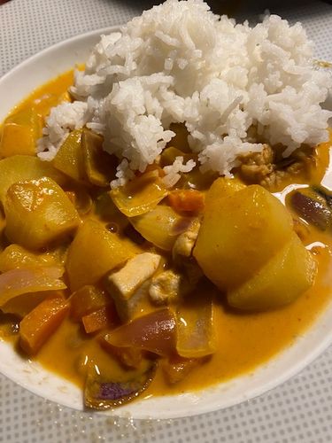 Customer photo review of Massaman Curry Kochbox (für 3-4 Portionen) in der Bambusbox