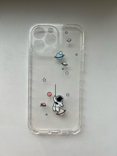 Customer photo review of Creative Astronaut Shockproof iPhone Case