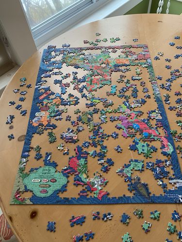 Customer photo review of Wine Puzzle - Italy