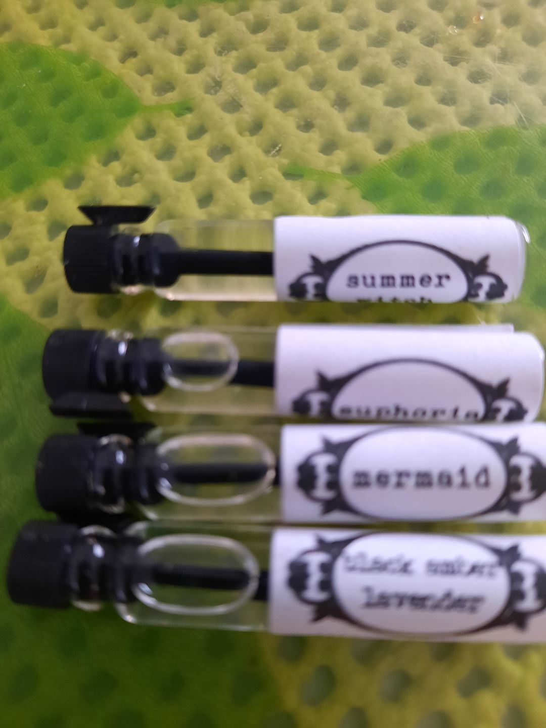Customer photo review of Perfume Oil - Sample Set