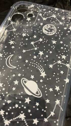 Customer photo review of Cute New Planet iPhone Case