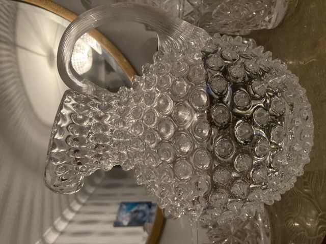Customer photo review of Crystal Hobnail Jug