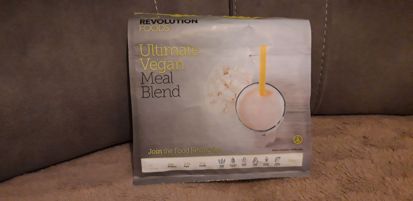 Customer photo review of Ultimate Vegan Meal Replacement