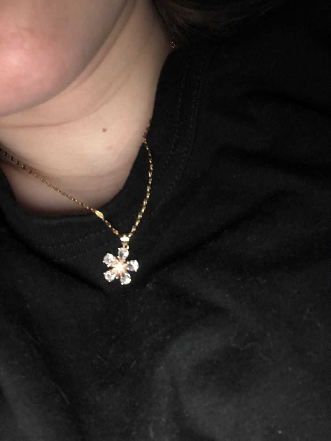 Customer photo review of Sakura Flower Kette | 925 Echtsilber