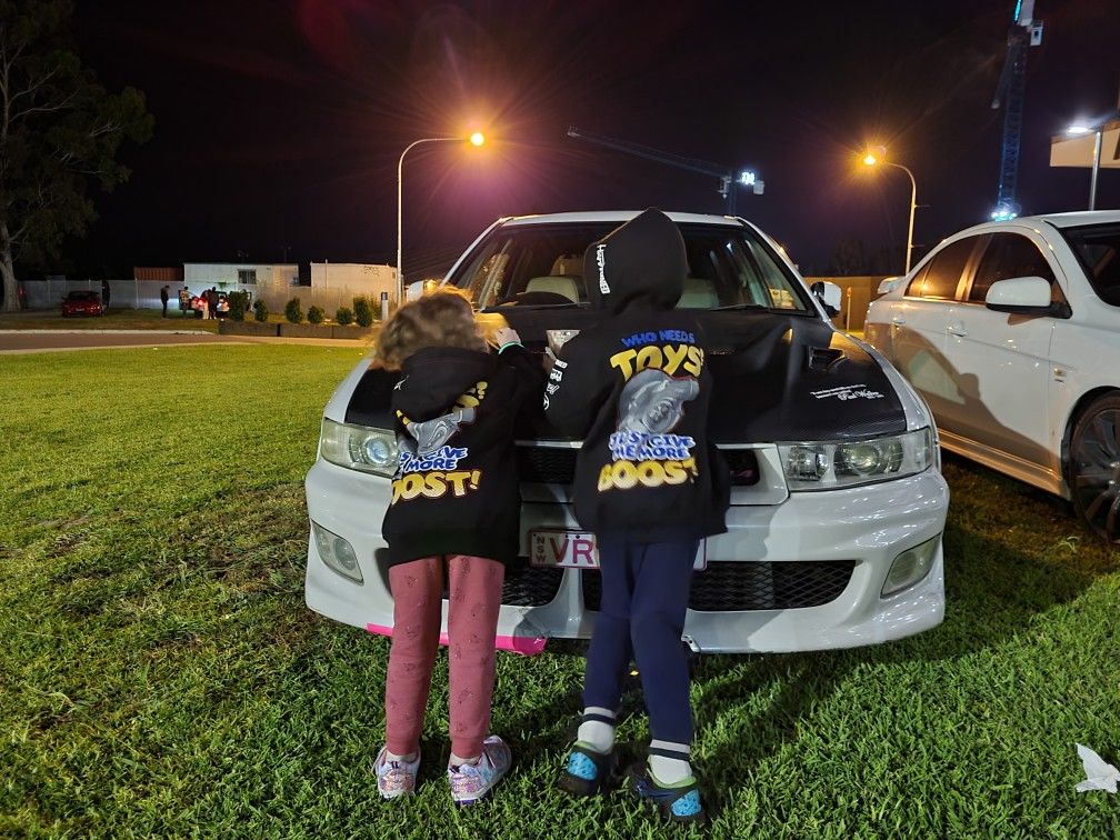 Customer photo review of Kids More Boost Hoodie