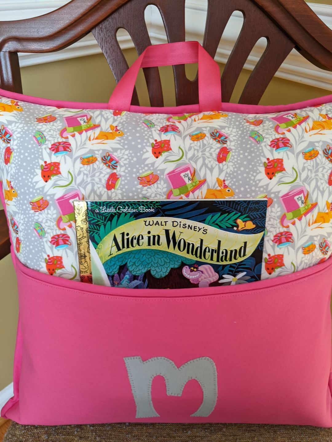 Customer photo review of Reading Pillow / Pocket Book Pillow Pattern in Two Sizes | Digital PDF Pattern