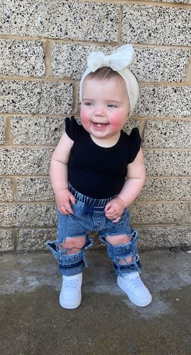 Customer photo review of Ultra Ripped Jeans