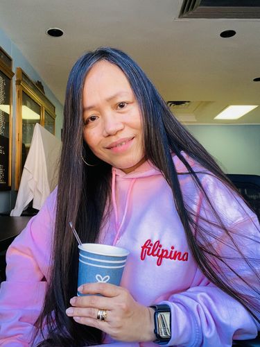 Customer photo review of Filipina Embroidered Hoodie