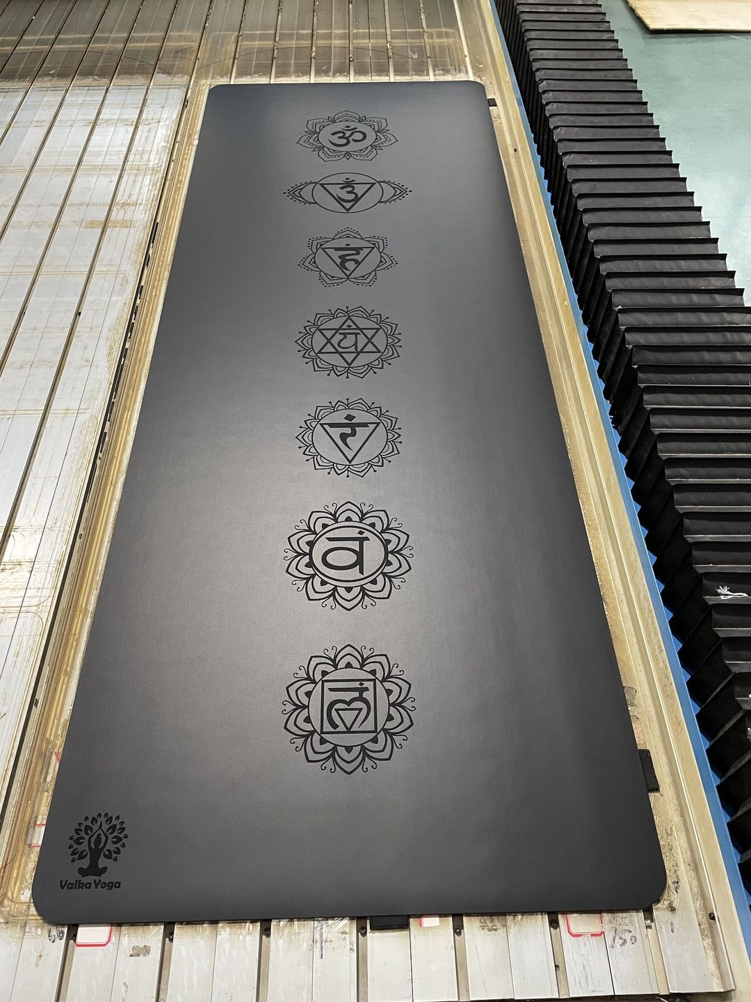 Customer photo review of Black Yoga Mat