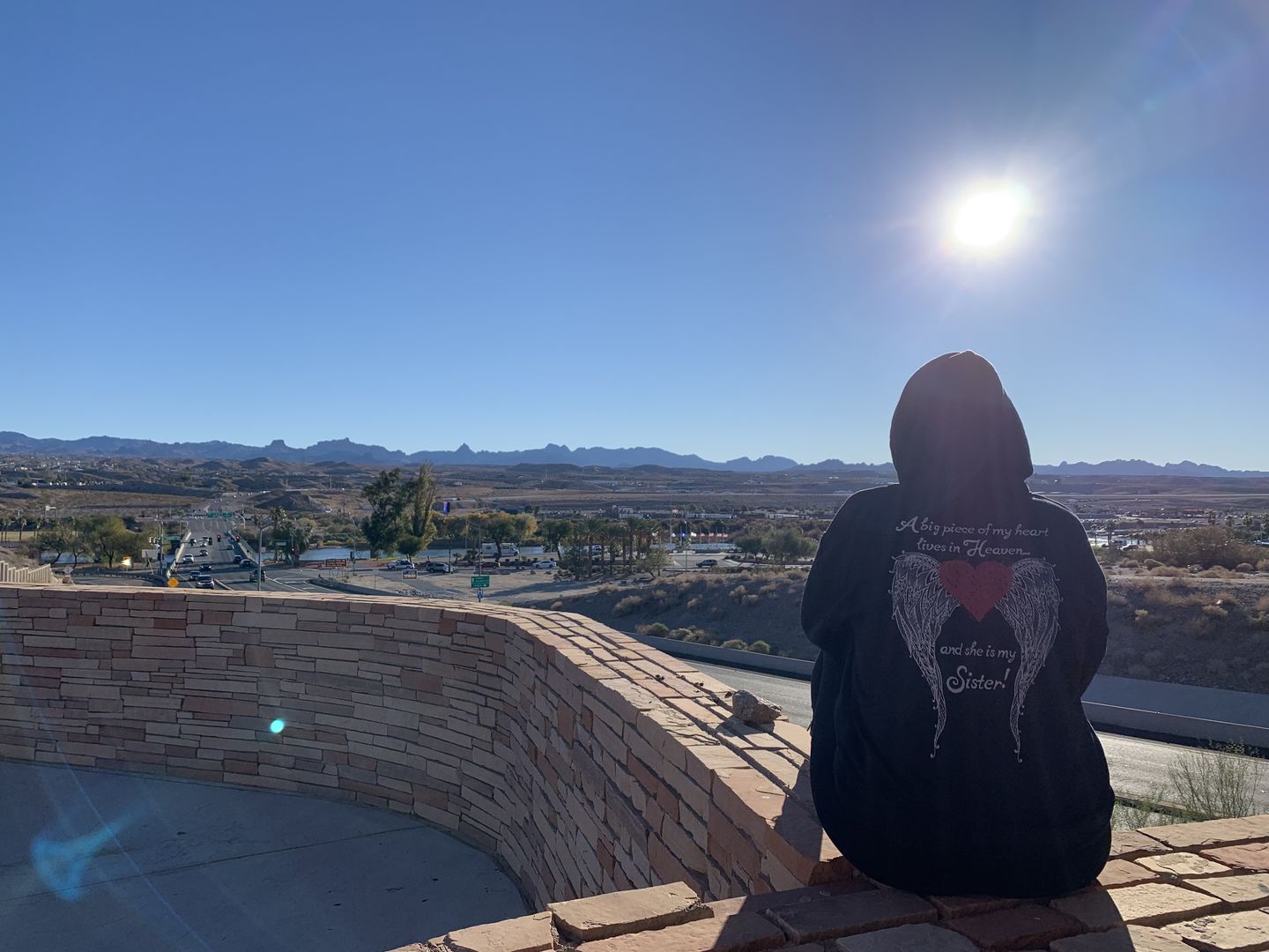 Customer photo review of Sister - A Big Piece of my Heart Hoodie