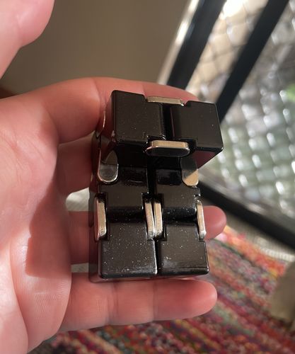 Customer photo review of Infinity Cube Fidget - 214 grams