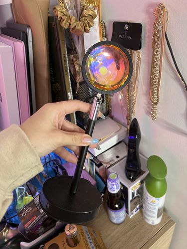 Customer photo review of The Sunset Lamp™