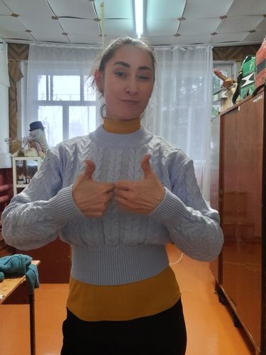 Customer photo review of Pull Court <br> Effet Corset