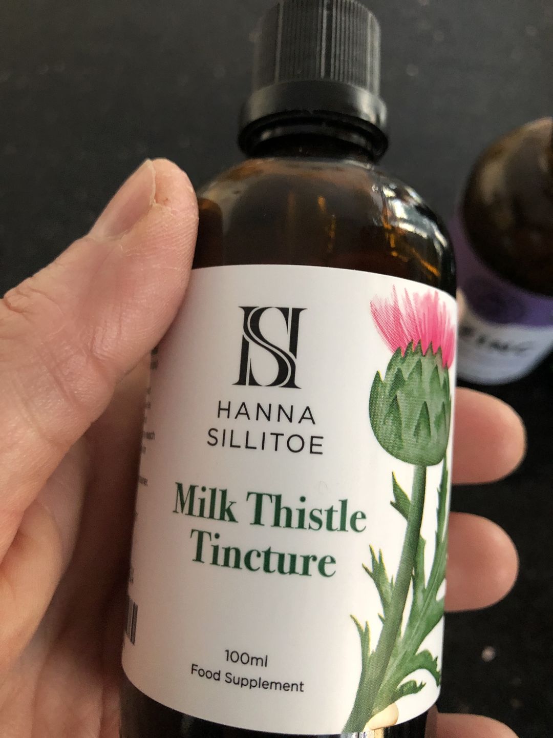 Customer photo review of Milk Thistle Tincture