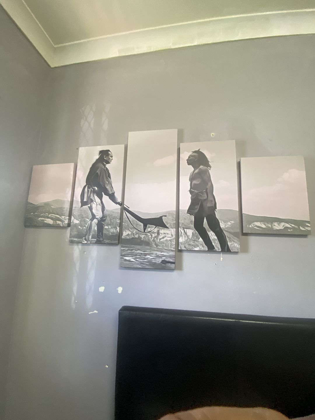 Customer photo review of Last of the Mohicans Wall Art