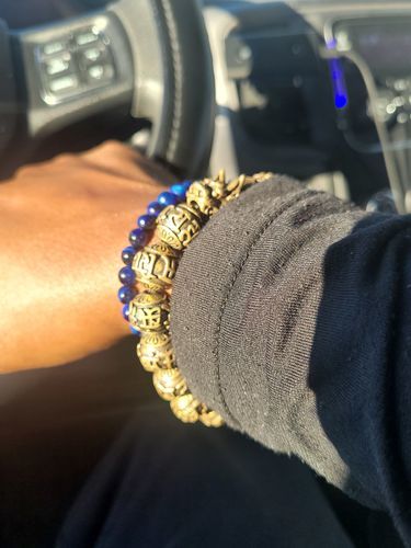 Customer photo review of Pure Copper Pixiu Mantra Bracelet