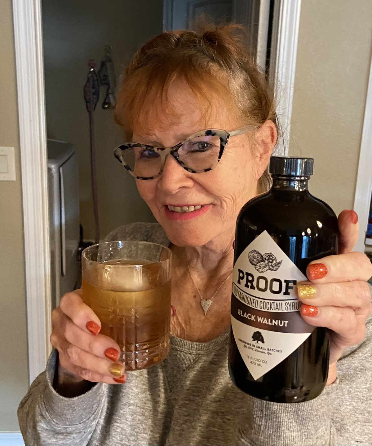 Customer photo review of Old Fashioned Cocktail Syrup Mini Set