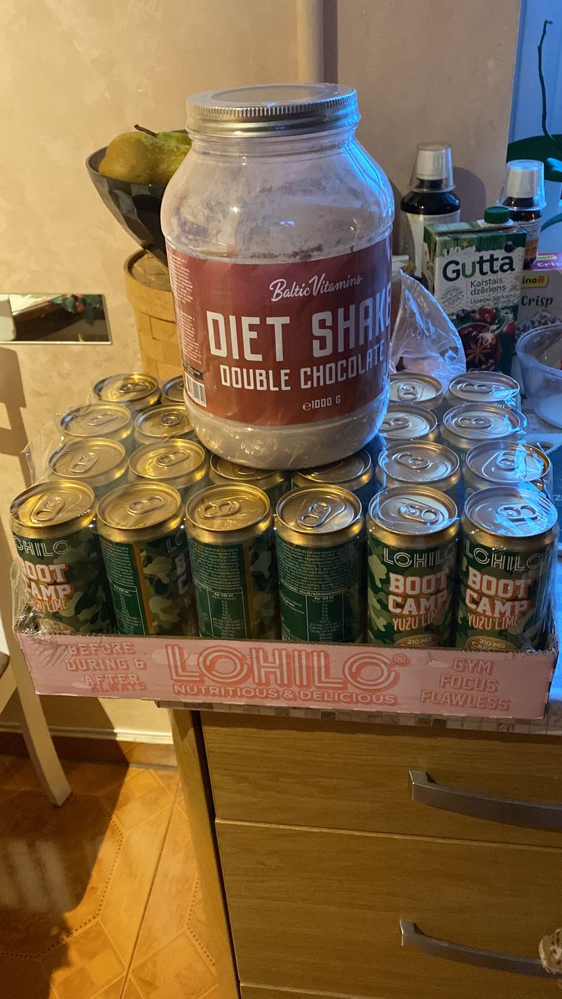 Customer photo review of Diet Shake (1 kg)