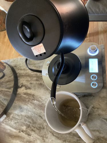 Customer photo review of Electric Kettle (Matte Black)