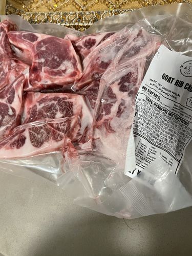 Customer photo review of Halal Half Goat