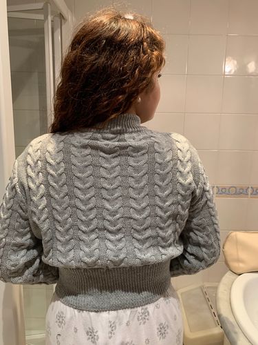 Customer photo review of Pull Court <br> Effet Corset