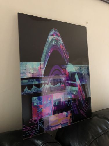 Customer photo review of Acrylic Mounting Panel - 30 x 40 cm