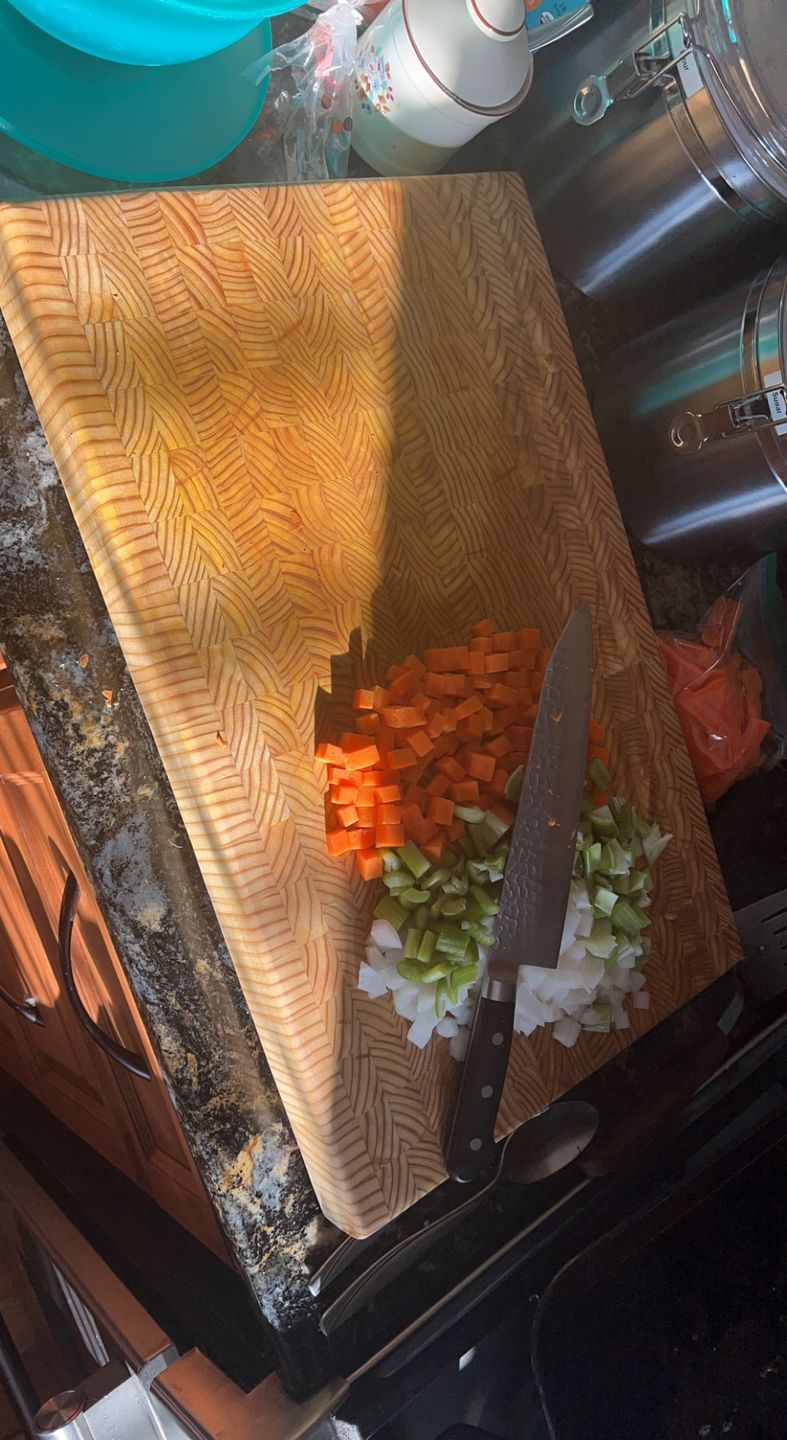Customer photo review of Larchwood Cutting Board
