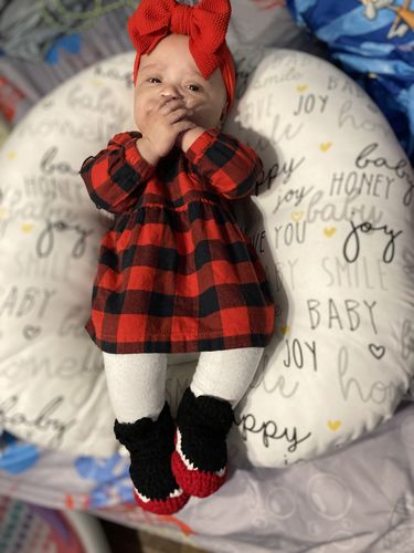 Customer photo review of Hand-Made Baby Jumpshot 11