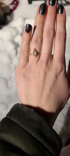 Customer photo review of Kite Doric Ring