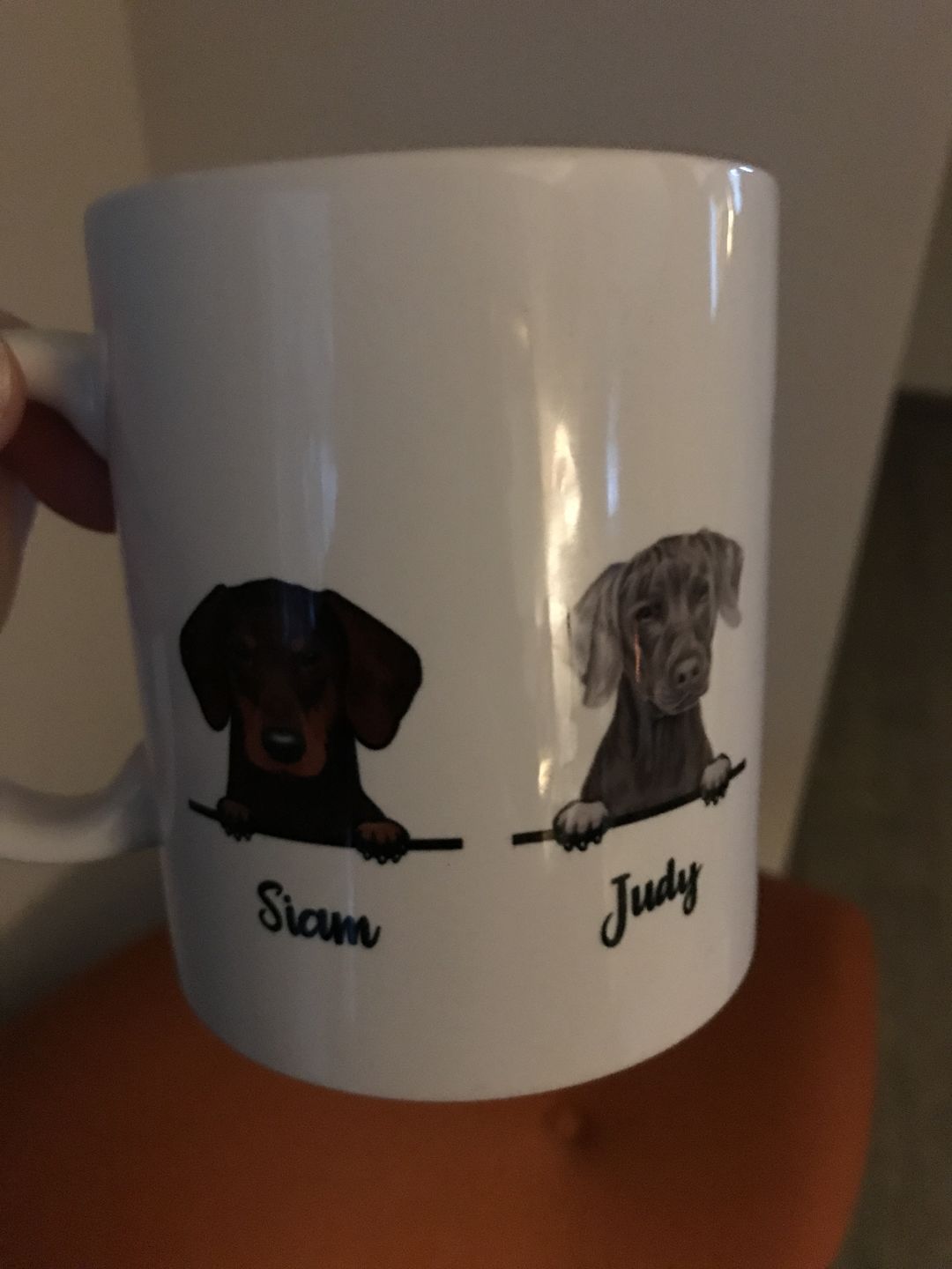 Customer photo review of Mon préféré - Mug personnalisé