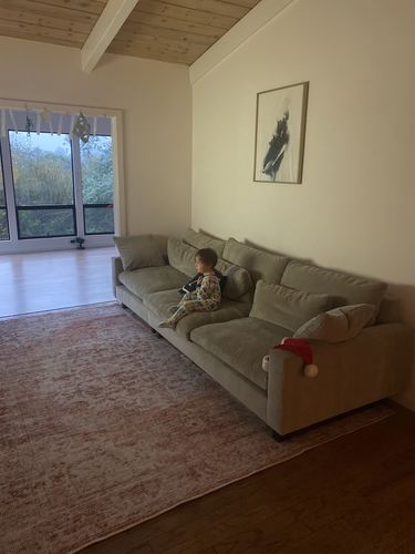 Customer photo review of Senlis Sunset Mandarin Rug