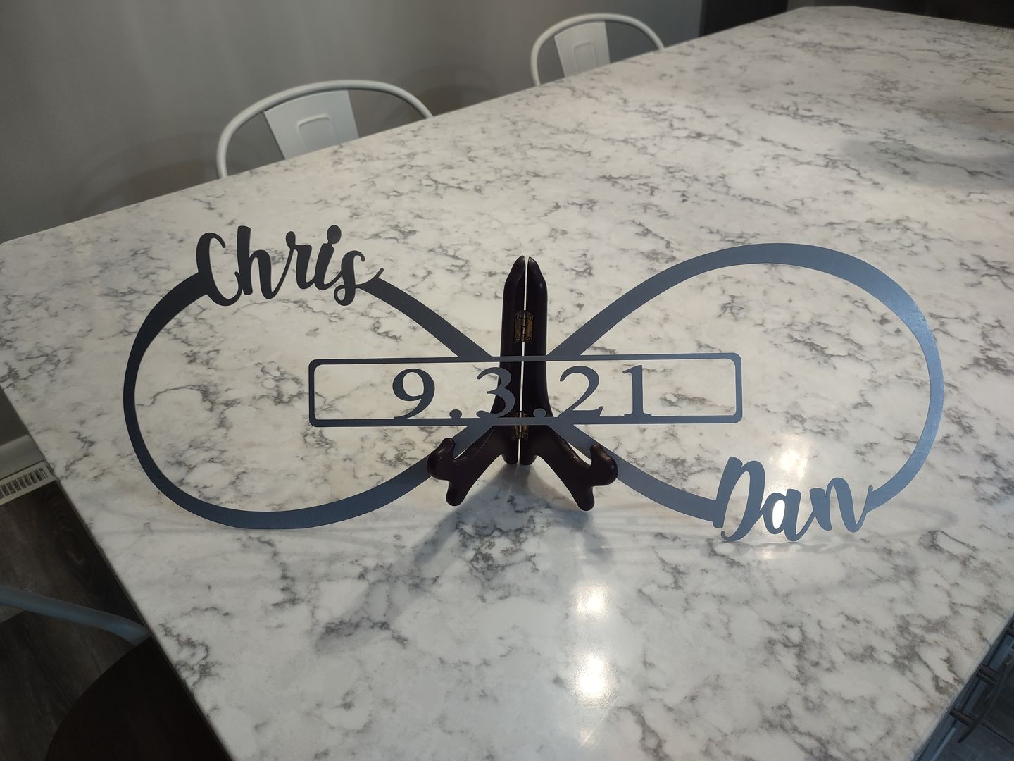 Customer photo review of Infinity Sign- 3 Styles