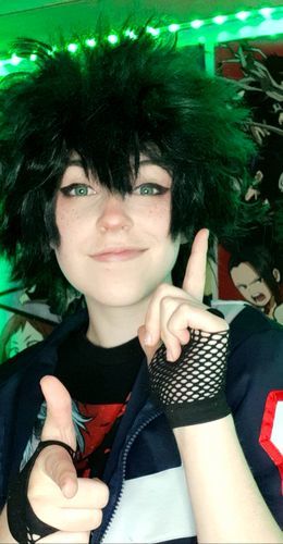 Customer photo review of Angel Ice Turquoise Green Colored Contact Lenses