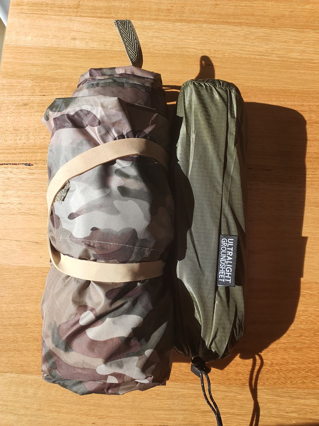 Customer photo review of Ultralight Groundsheet - Single