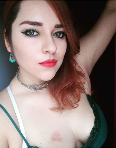 Customer photo review of Angel Ice Turquoise Green Colored Contact Lenses