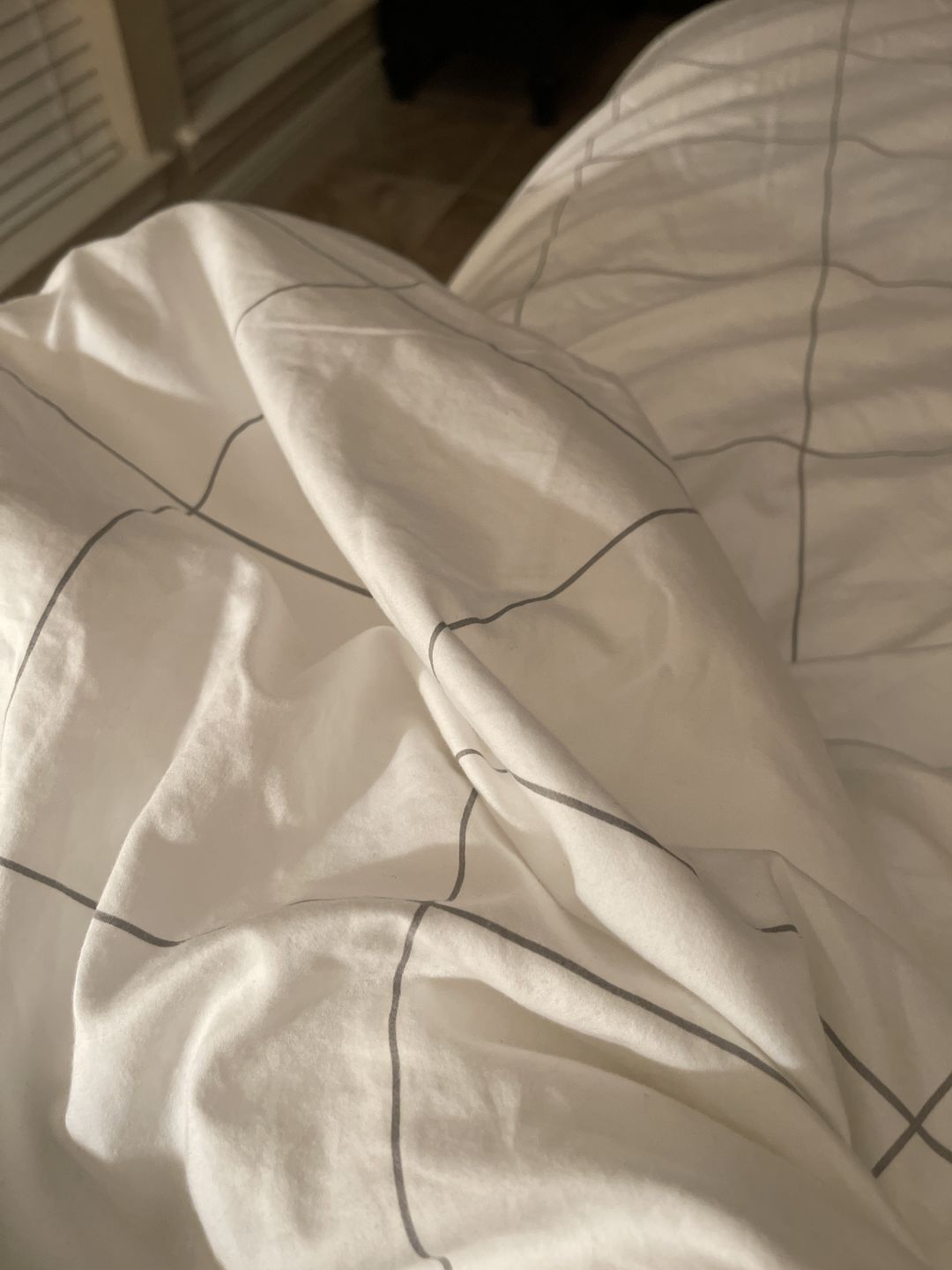 Customer photo review of Wool Comforter, King