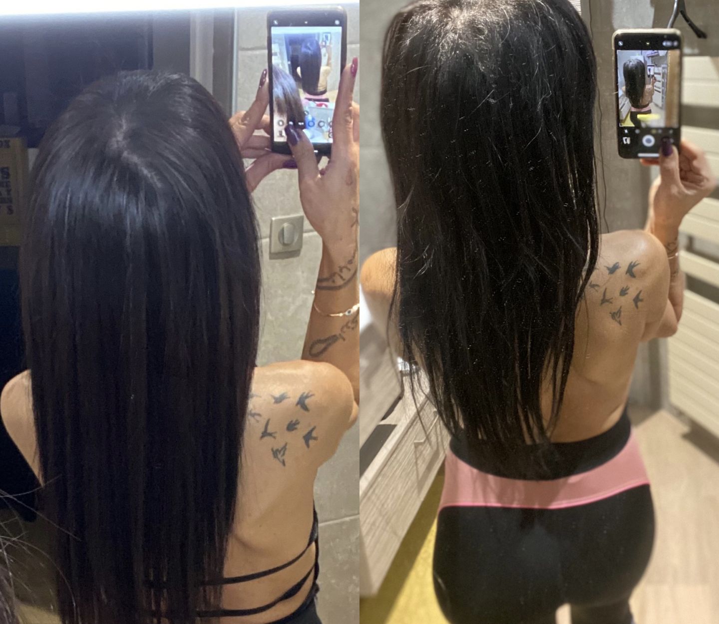 Customer photo review of Lissage Brésilien Borabella Não Chore Mais