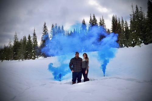 Customer photo review of Single Vent Smoke Grenades (90 Sec)