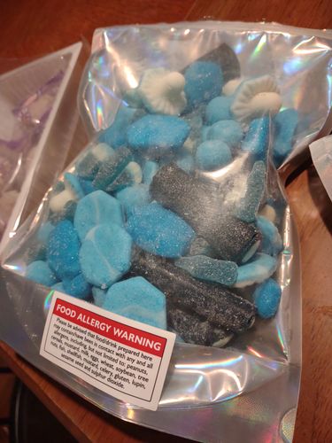 Customer photo review of Blue Raspberry Mix