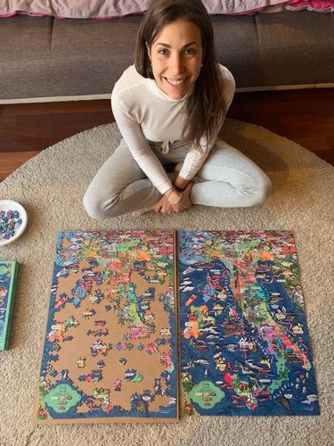 Customer photo review of Wine Puzzle - Italy